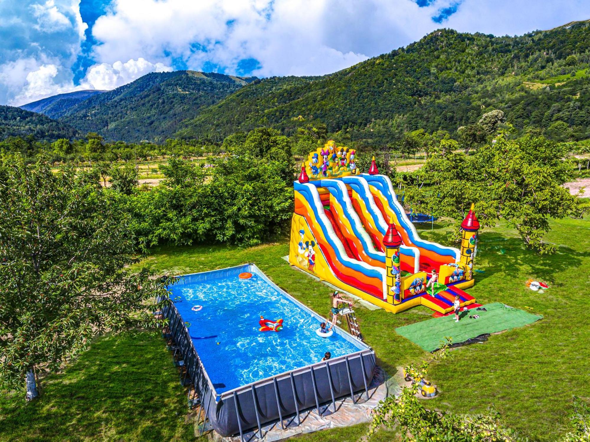 Transalpina Retreat Otel Novaci-Străini Dış mekan fotoğraf