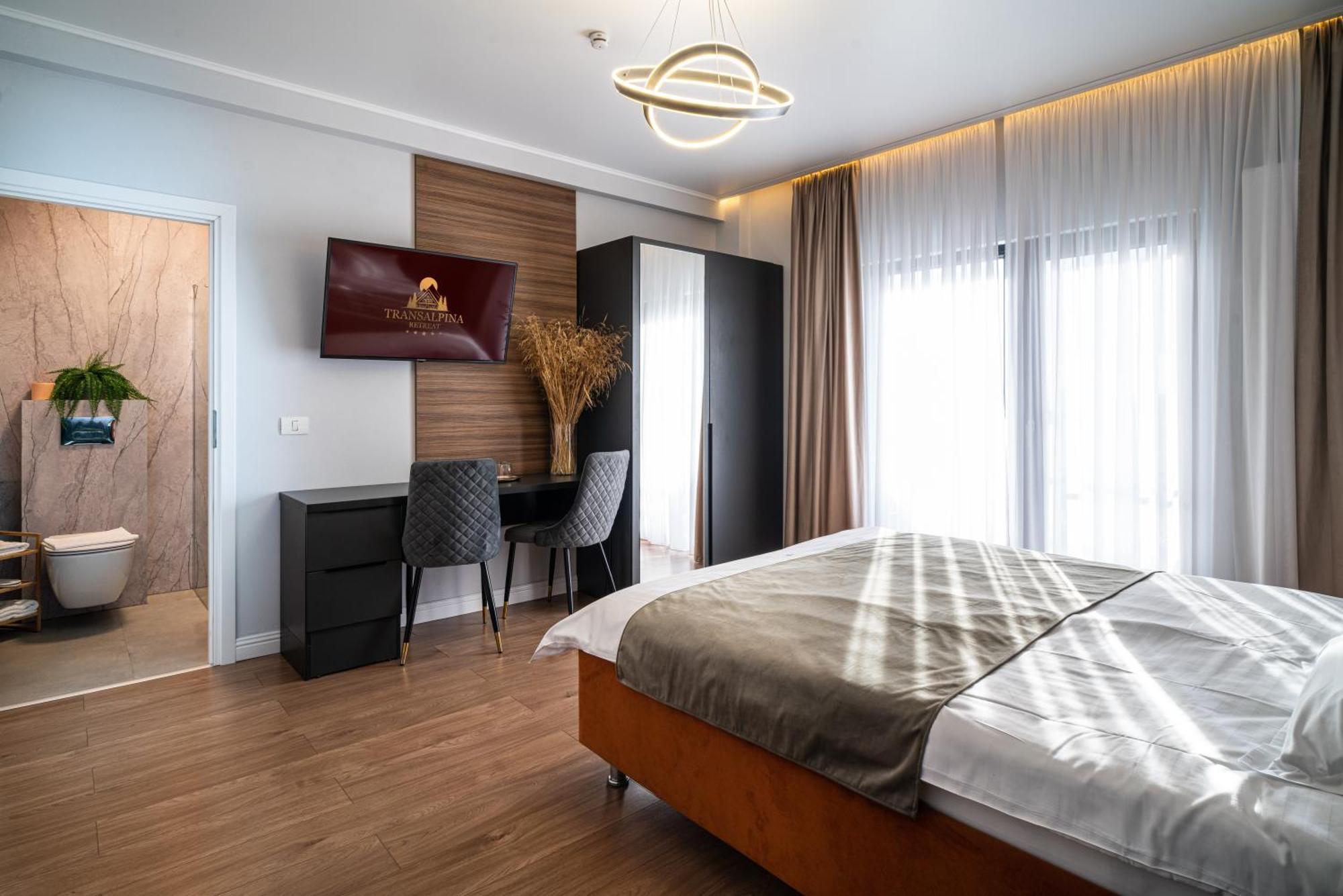 Transalpina Retreat Otel Novaci-Străini Dış mekan fotoğraf